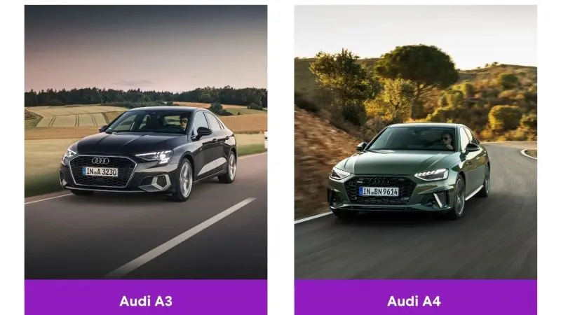 Audi A3 Sportback và Audi A4 Audi A3 Sportback và Audi A4