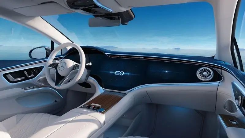 Nội thất sang trọng của Mercedes-Benz EQS 2