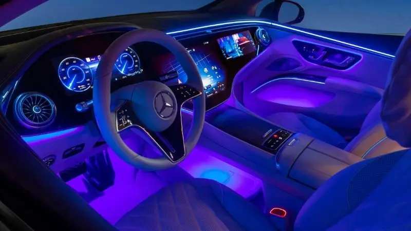 Nội thất sang trọng của Mercedes-Benz EQS 6