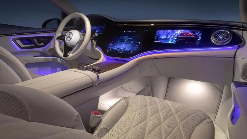 Nội thất sang trọng của Mercedes-Benz EQS 7