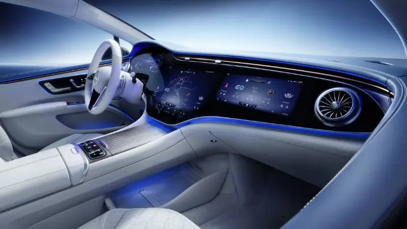 Nội thất sang trọng của Mercedes-Benz EQS 12