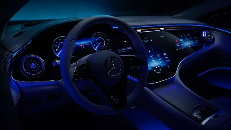 Nội thất sang trọng của Mercedes-Benz EQS 13