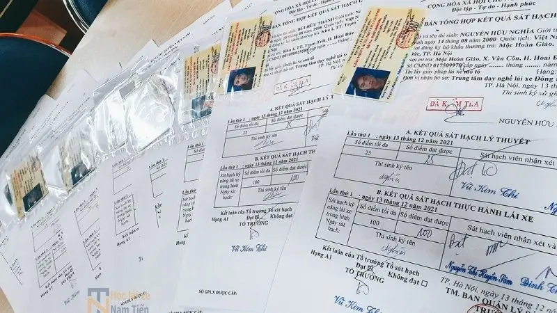 Giấy tờ cần chuẩn bị để thi bằng lái xe A1 Giấy tờ cần chuẩn bị để thi bằng lái xe A1