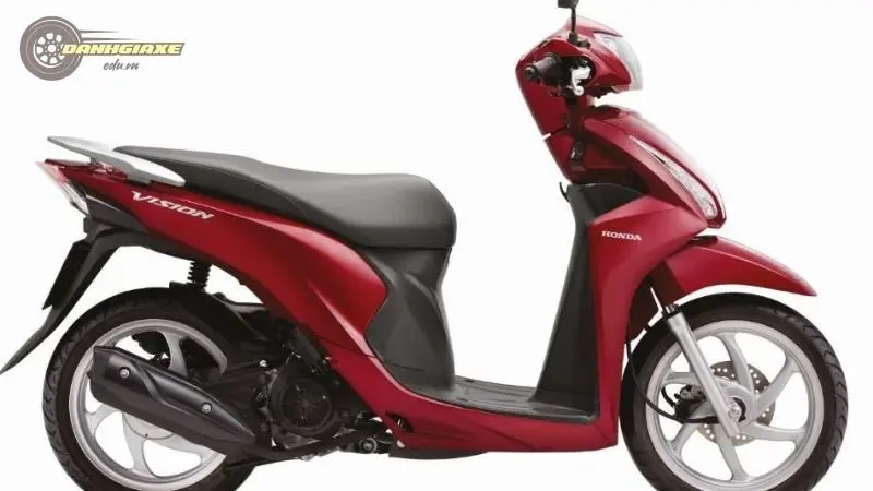 Honda Vision đỏ đen