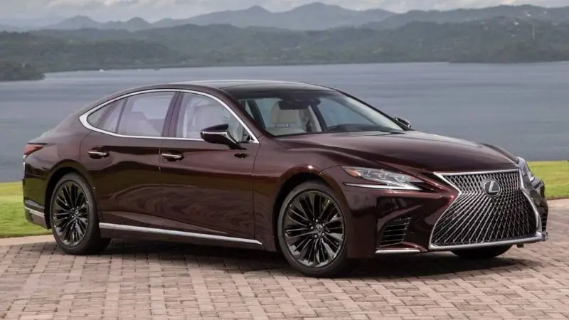 Chi tiết ngoại thất xe Lexus LS 500 - Ảnh 19