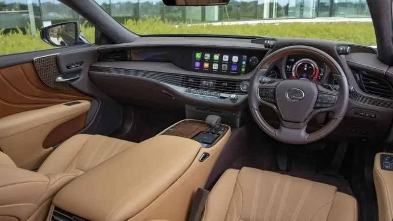Nội thất sang trọng của xe Lexus LS 500 - Ảnh 4