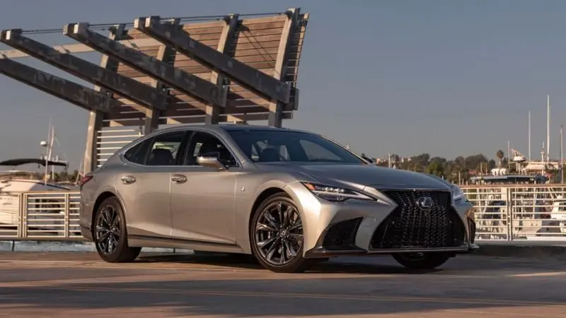 Chi tiết ngoại thất xe Lexus LS 500 - Ảnh 8