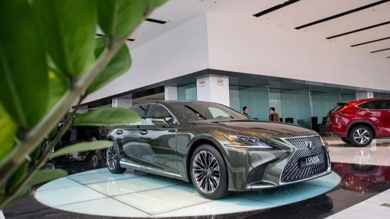 Chi tiết ngoại thất xe Lexus LS 500 - Ảnh 9