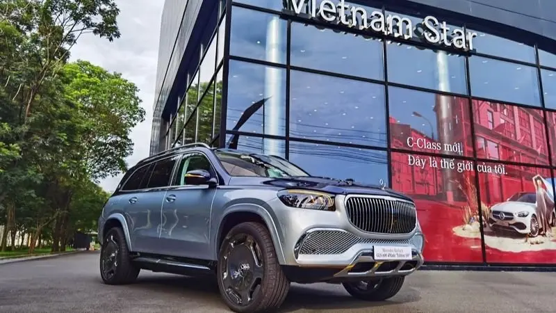Mercedes Maybach GLS 600 chi tiết 4