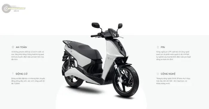 Giới thiệu về xe máy điện VinFast Theon S