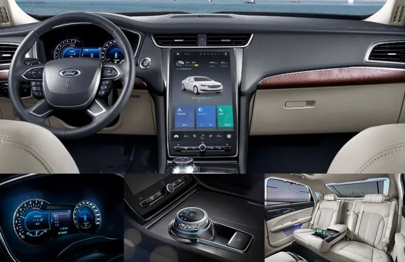 Ảnh nội thất sang trọng của xe Ford Taurus 4