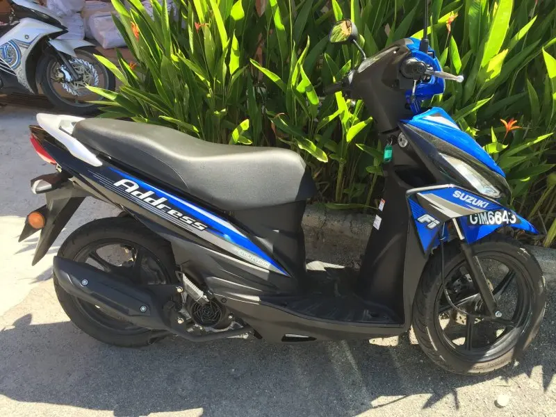 Ảnh xe Suzuki Address từ nhiều góc độ 32