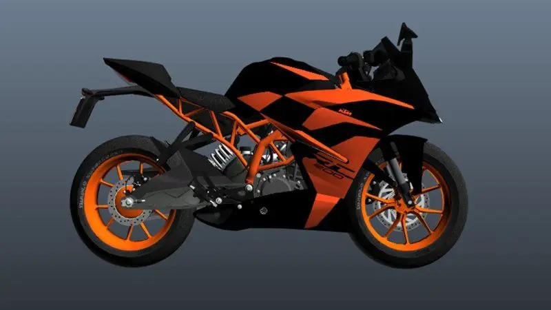 KTM RC 200 3