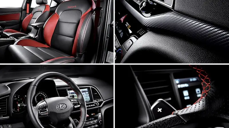 Nội thất xe Hyundai Avante chi tiết nhất 6