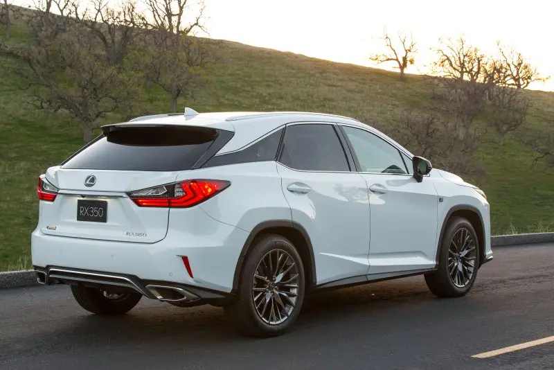 Ảnh chụp ngoại thất Lexus RX350 đẹp lung linh 4