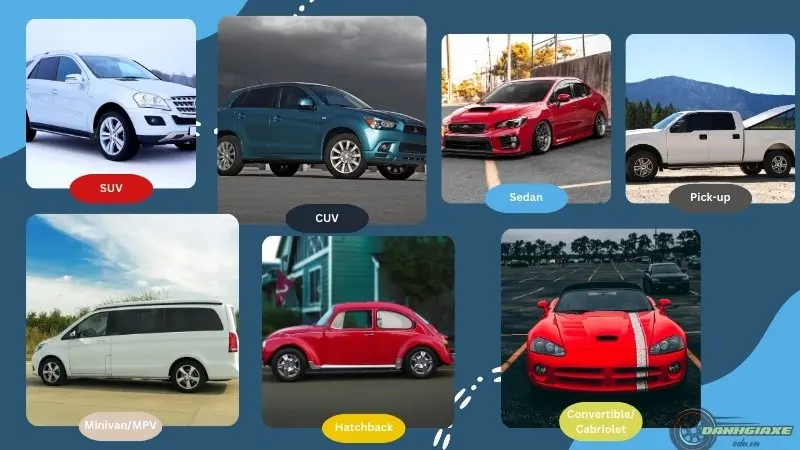Phân loại các dòng xe ô tô