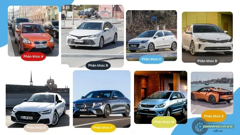 Phân biệt xe ô tô dựa vào phân khúc 