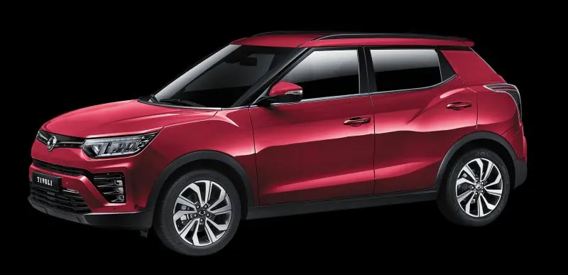Chi tiết ngoại thất của xe Ssangyong Tivoli 1