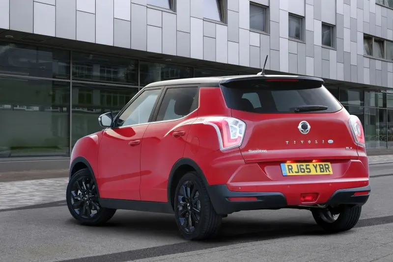 Chi tiết ngoại thất của xe Ssangyong Tivoli 3