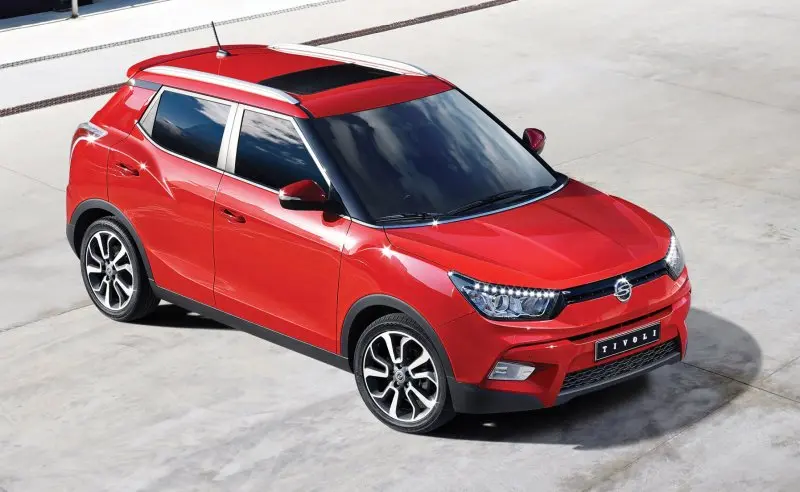 Chi tiết ngoại thất của xe Ssangyong Tivoli 12