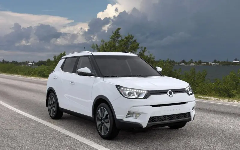 Chi tiết ngoại thất của xe Ssangyong Tivoli 25