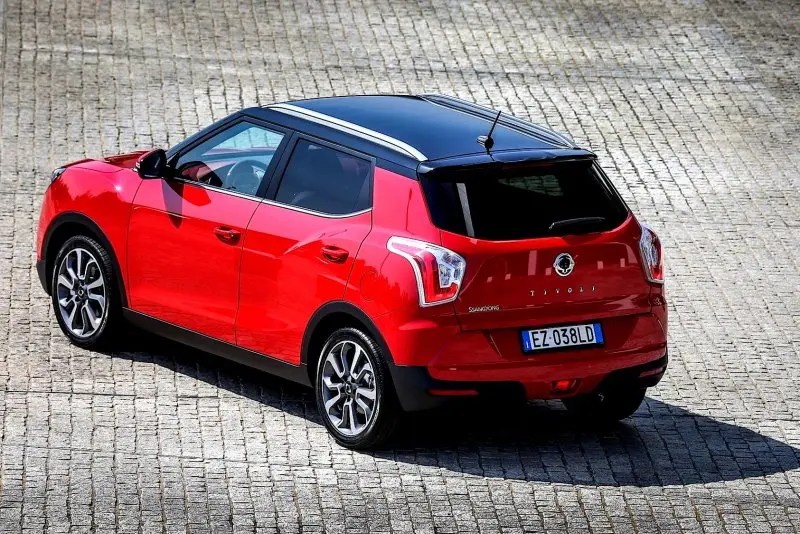 Chi tiết ngoại thất của xe Ssangyong Tivoli 30