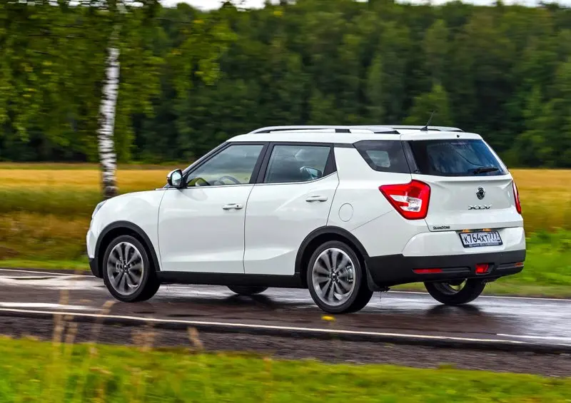 Chi tiết ngoại thất của xe Ssangyong Tivoli 5