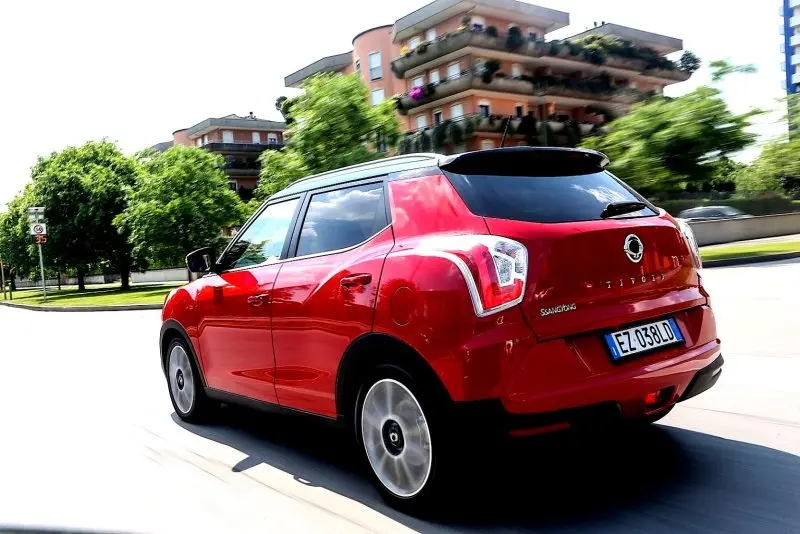 Chi tiết ngoại thất của xe Ssangyong Tivoli 35
