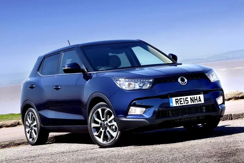 Chi tiết ngoại thất của xe Ssangyong Tivoli 36