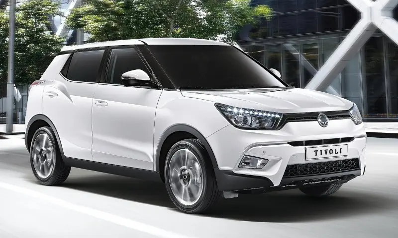 Chi tiết ngoại thất của xe Ssangyong Tivoli 39