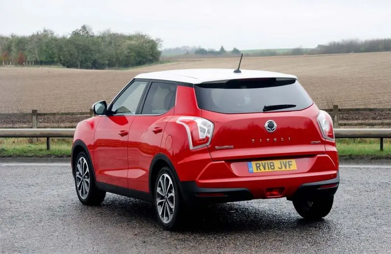 Chi tiết ngoại thất của xe Ssangyong Tivoli 40