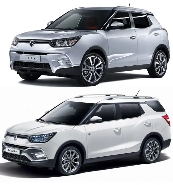 Chi tiết ngoại thất của xe Ssangyong Tivoli 6