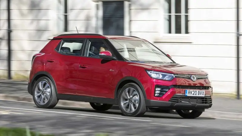 Chi tiết ngoại thất của xe Ssangyong Tivoli 43