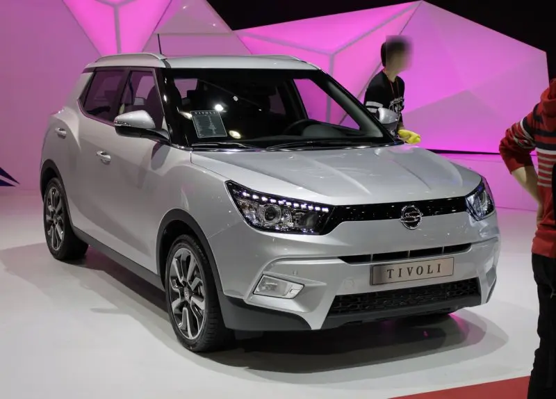 Chi tiết ngoại thất của xe Ssangyong Tivoli 47