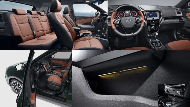 Nội thất sang trọng của xe Ssangyong Tivoli 3