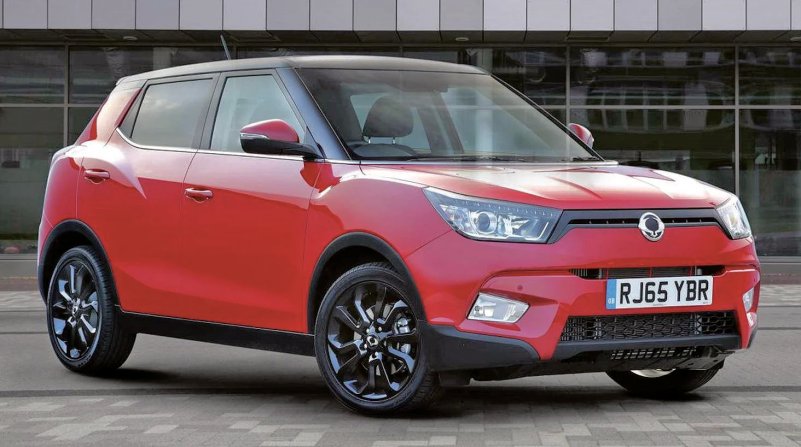 Chi tiết ngoại thất của xe Ssangyong Tivoli 7