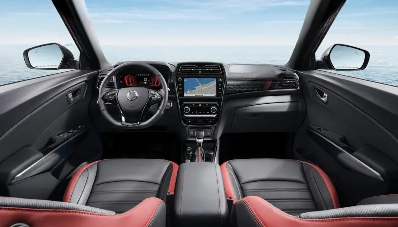 Nội thất sang trọng của xe Ssangyong Tivoli 5