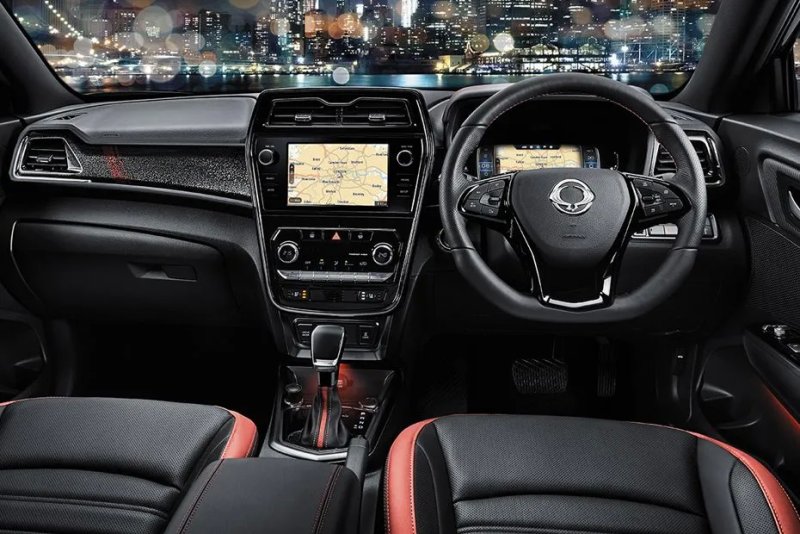 Nội thất sang trọng của xe Ssangyong Tivoli 6