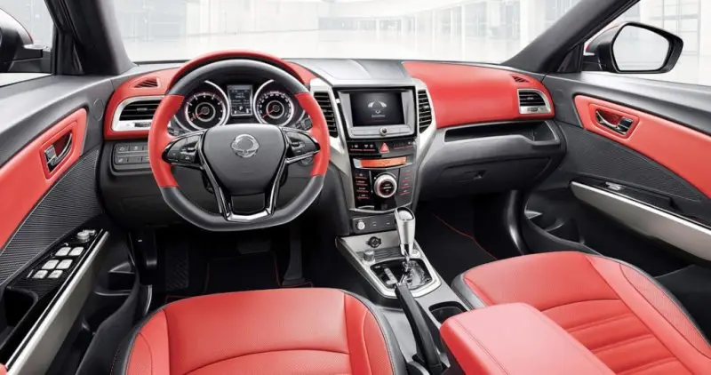 Nội thất sang trọng của xe Ssangyong Tivoli 12