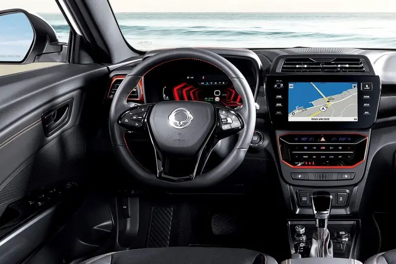 Nội thất sang trọng của xe Ssangyong Tivoli 15