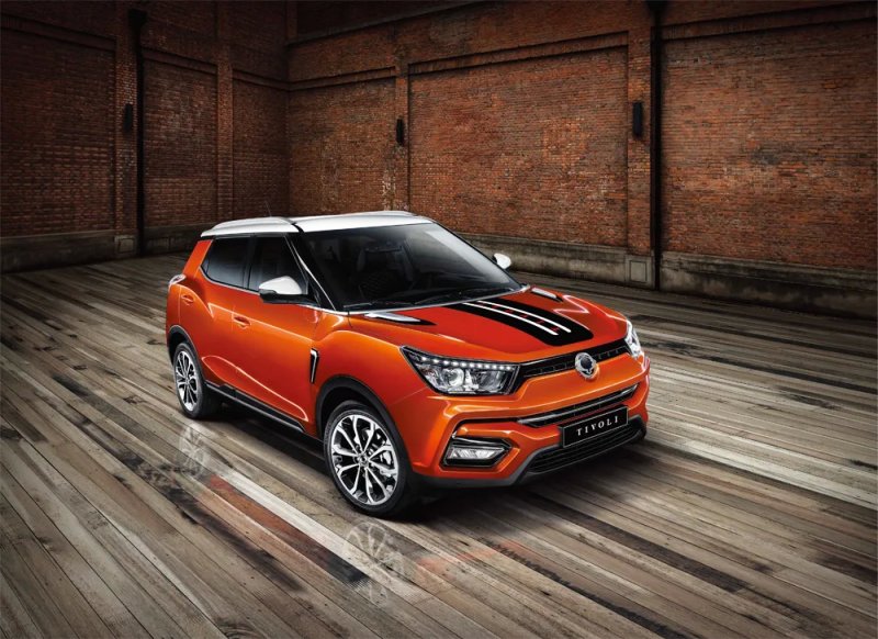 Chi tiết ngoại thất của xe Ssangyong Tivoli 9