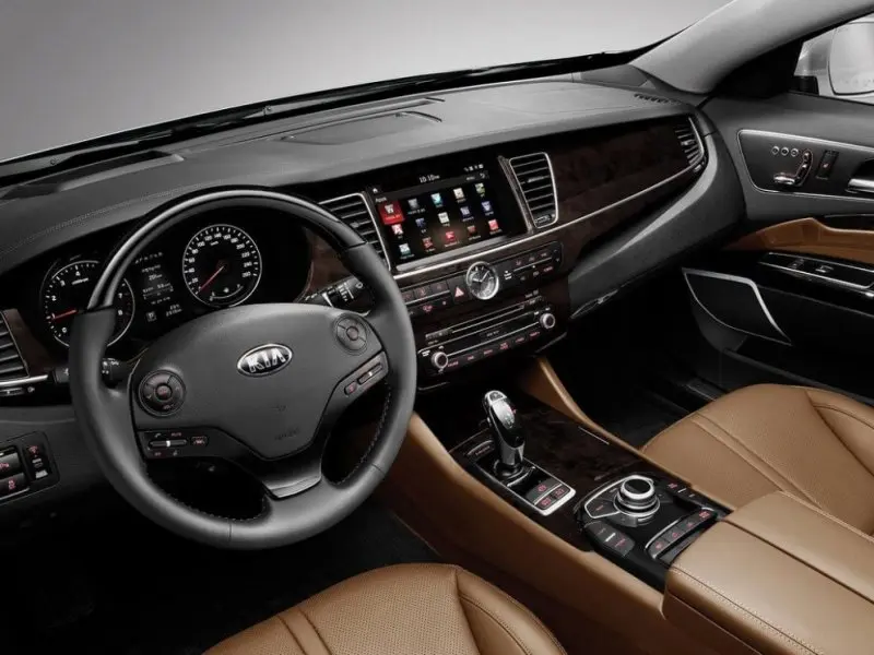 Hình ảnh nội thất xe Kia Quoris sang trọng và đẳng cấp 18