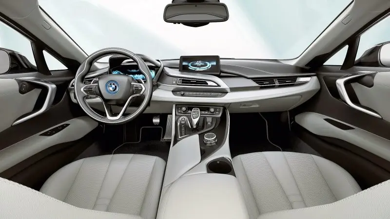 Chi tiết ảnh xe BMW i8 từ trong ra ngoài 19