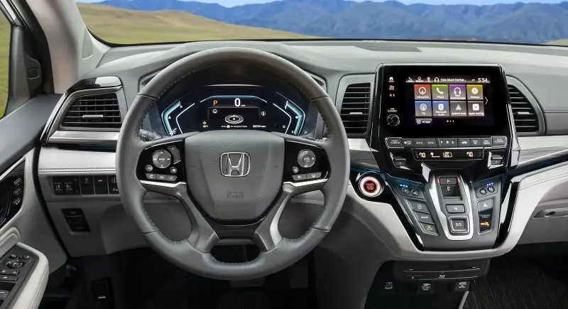 Ảnh xe Honda Odyssey chi tiết từng bộ phận 9