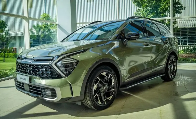 Mãn nhãn với ảnh xe Kia Sportageo với góc nhìn đa chiều 2
