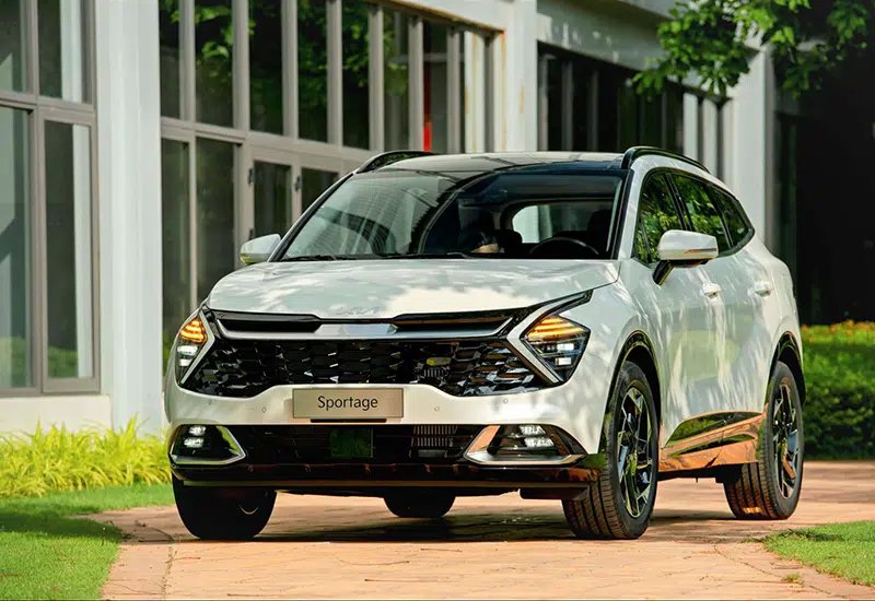Mãn nhãn với ảnh xe Kia Sportageo với góc nhìn đa chiều 13