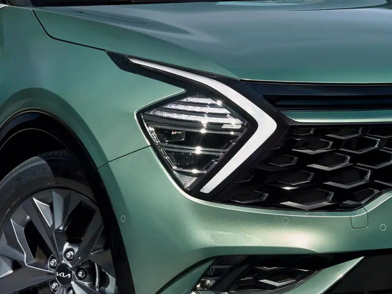 Mãn nhãn với ảnh xe Kia Sportageo với góc nhìn đa chiều 17