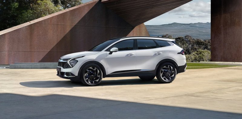 Mãn nhãn với ảnh xe Kia Sportageo với góc nhìn đa chiều 23