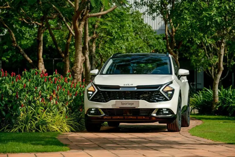 Mãn nhãn với ảnh xe Kia Sportageo với góc nhìn đa chiều 26