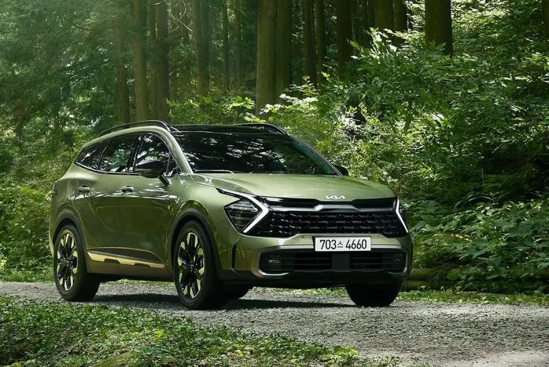 Mãn nhãn với ảnh xe Kia Sportageo với góc nhìn đa chiều 31